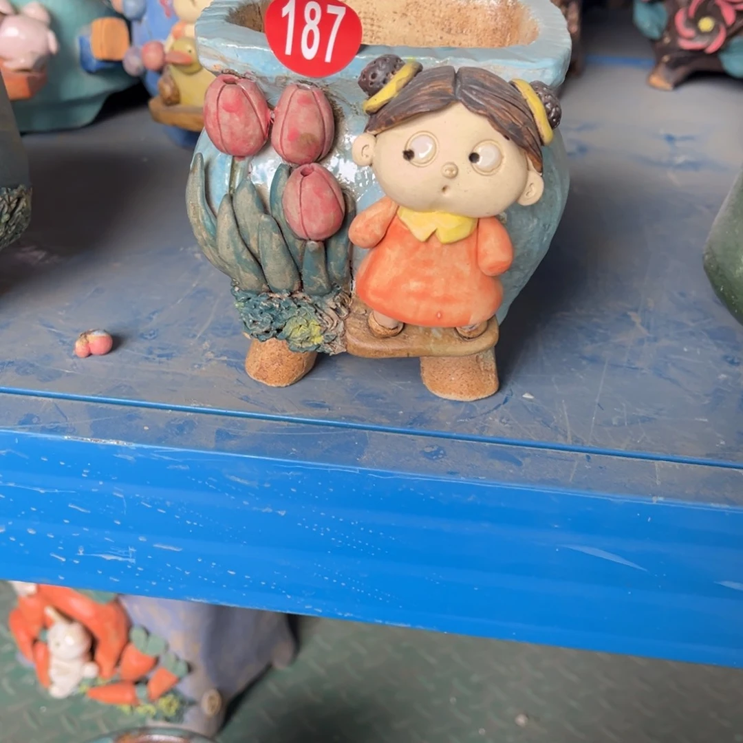 陶瓷微瑕187号陶然花盆新年福利