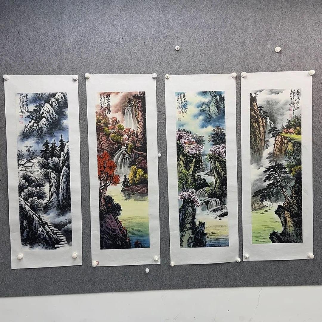 书法作品多次参加