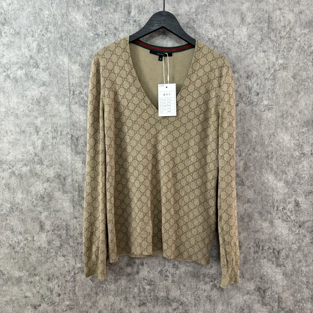 95新 GUCCI/古驰 古驰满印打底上衣