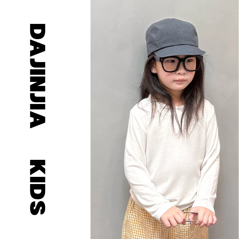 大金定制春款定制（皮肤衣）超软糯儿童必备纯白色打底衫棉感皮肤衣