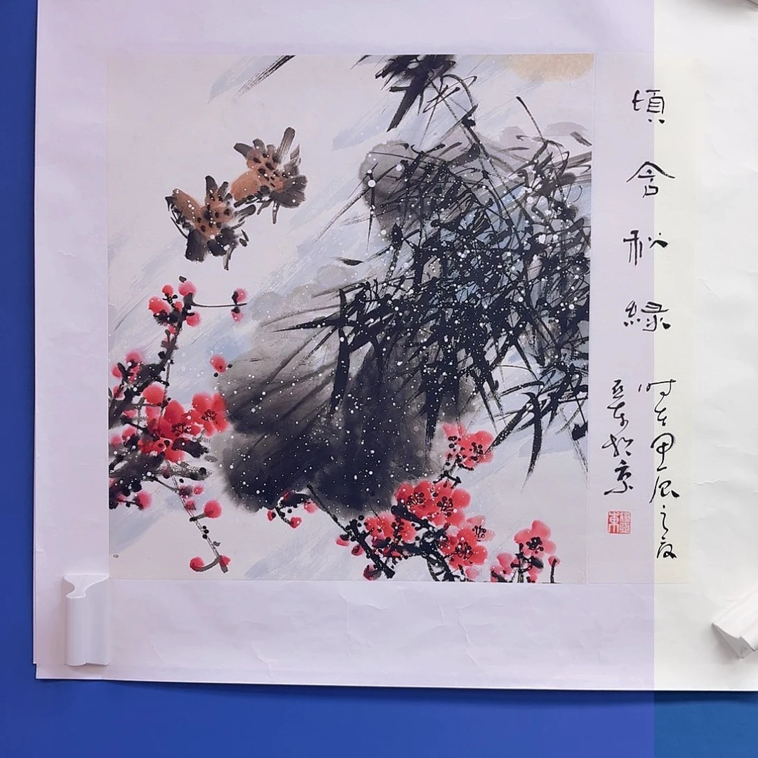 国画多次参加国内外书画