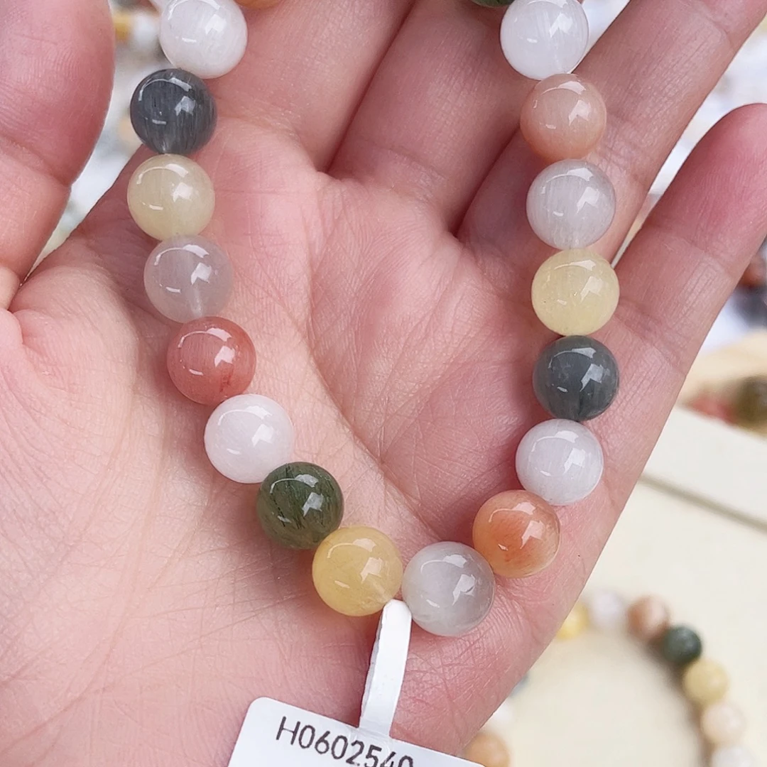 心***灵未镶嵌手链水晶定制