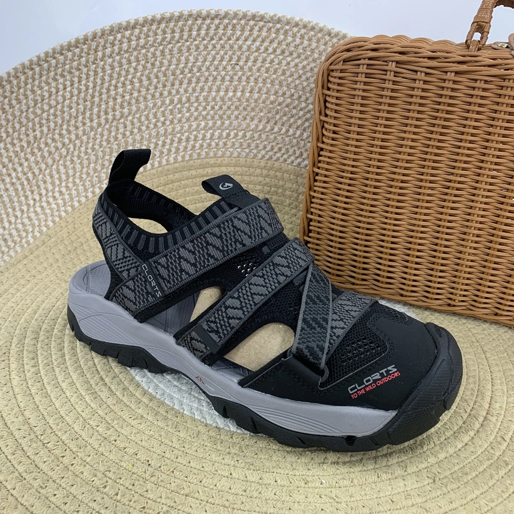 D897-22（运动鞋） 夏季新款低帮包头轻便舒适时尚户外凉鞋1仓