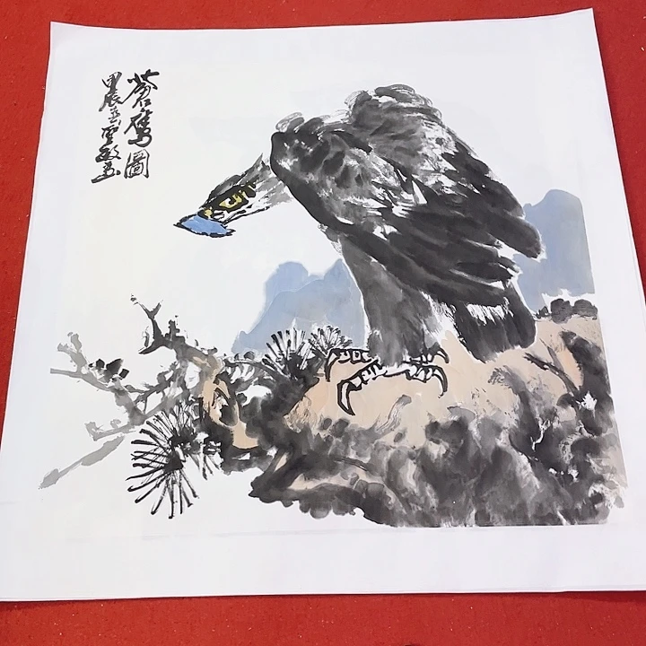 国画张圣敏先生纯手绘作品