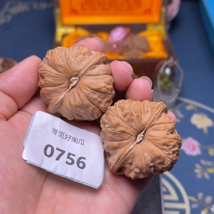 文玩核桃把件南瓜墩44.0756