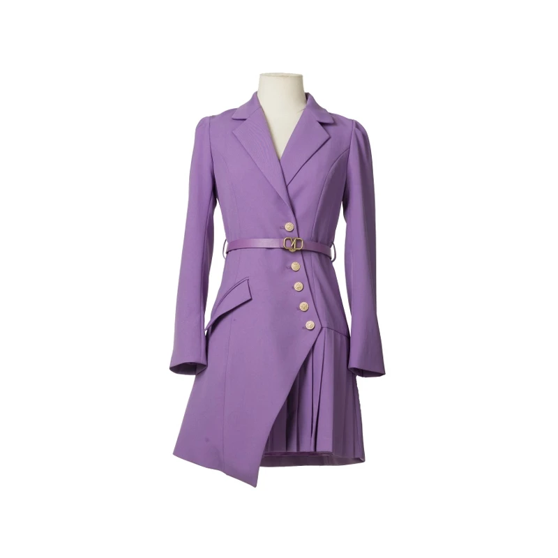 【小熊专属】长袖宽肩修身黑色女士西装休闲CA2BOP0799