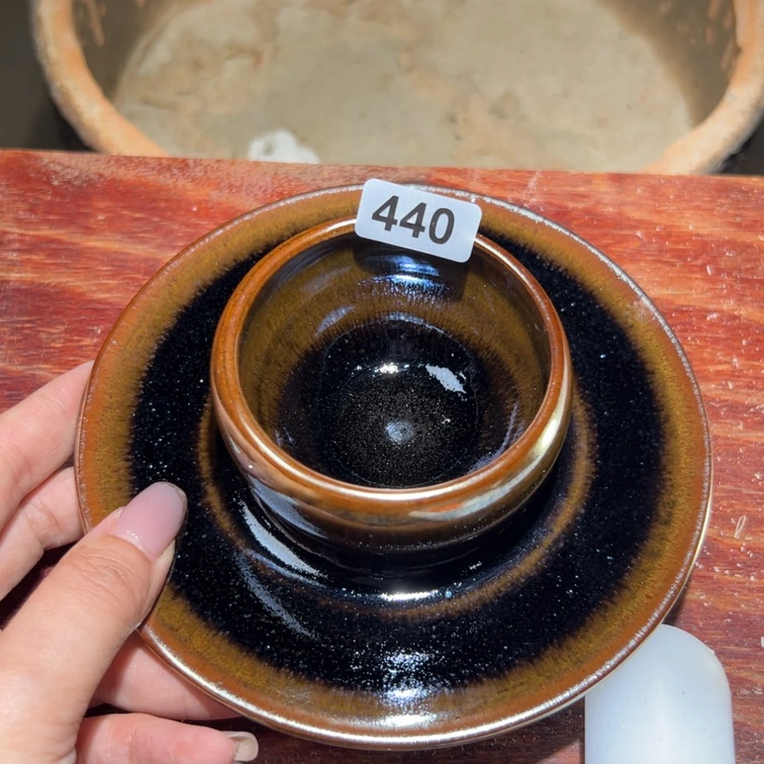 茶盏全手工原矿原釉建盏