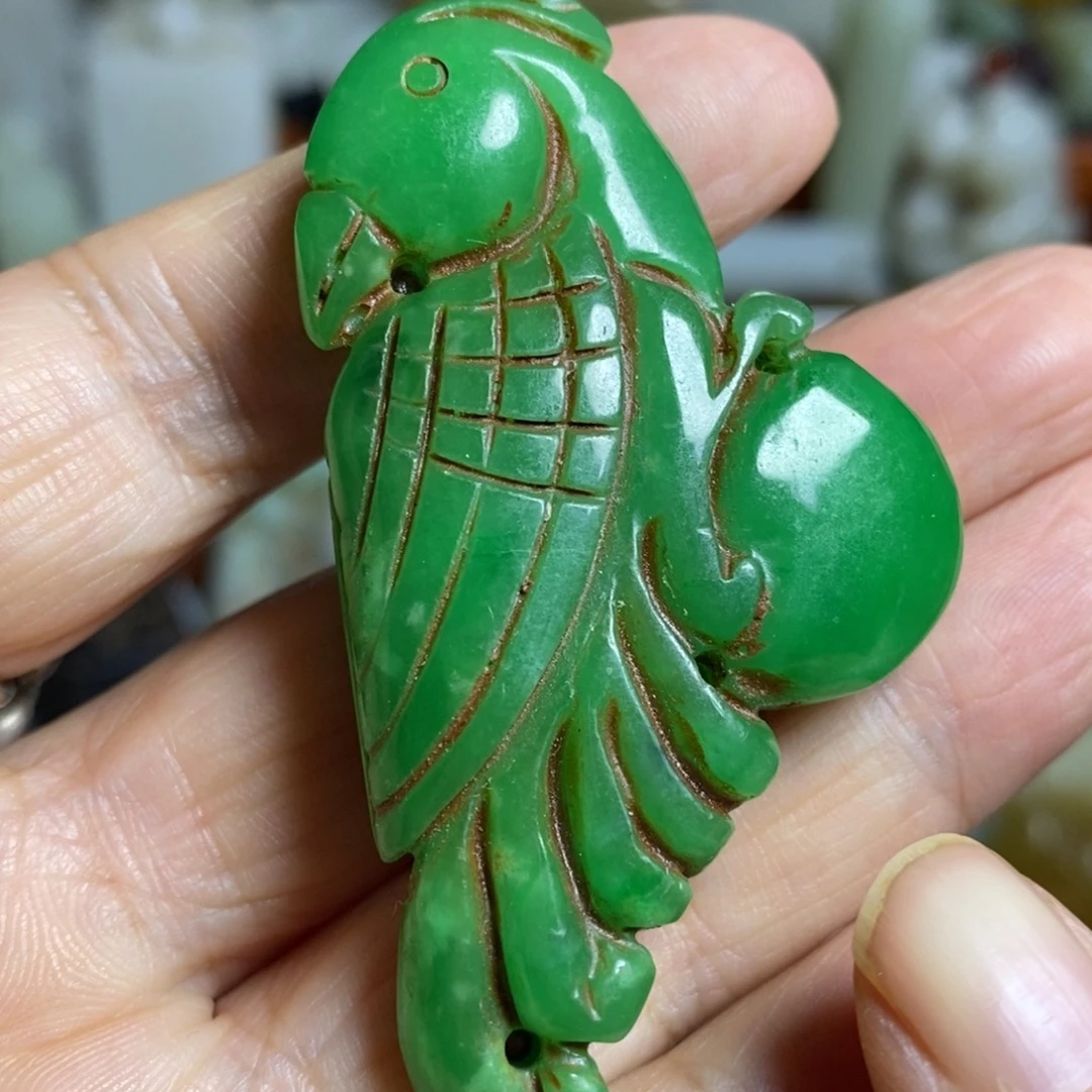 颈饰未镶嵌和田玉（糖玉）