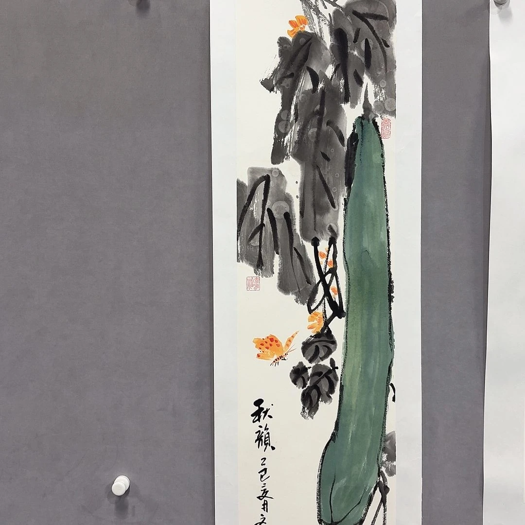 国画亲笔手绘放心去藏
