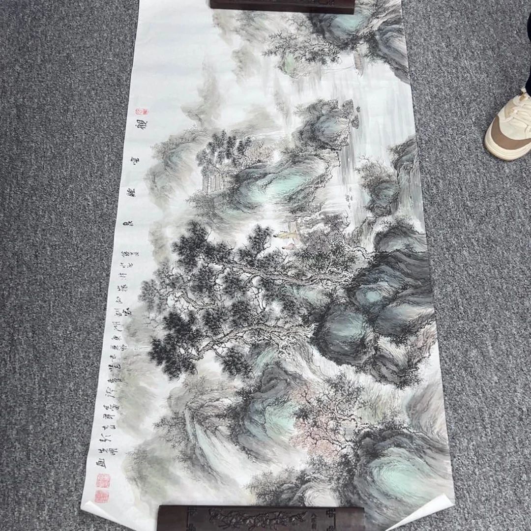 国画纯手绘字画宣纸
