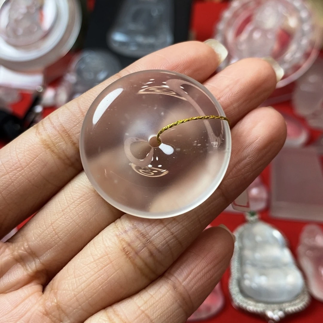 未镶嵌吊坠石英质玉