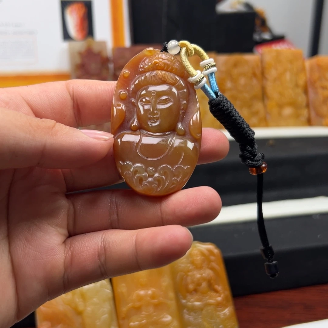 石英质玉（黄龙玉）未镶嵌多样性发货，发其一
