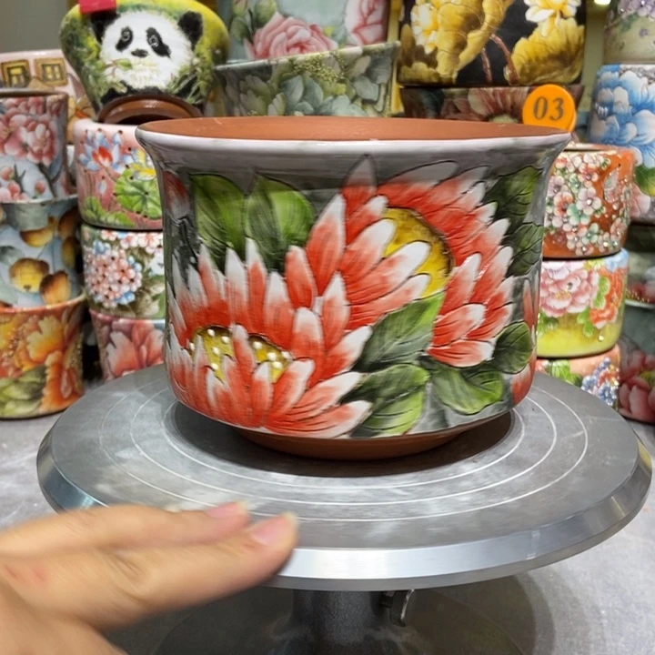 景德镇艺术手绘作品