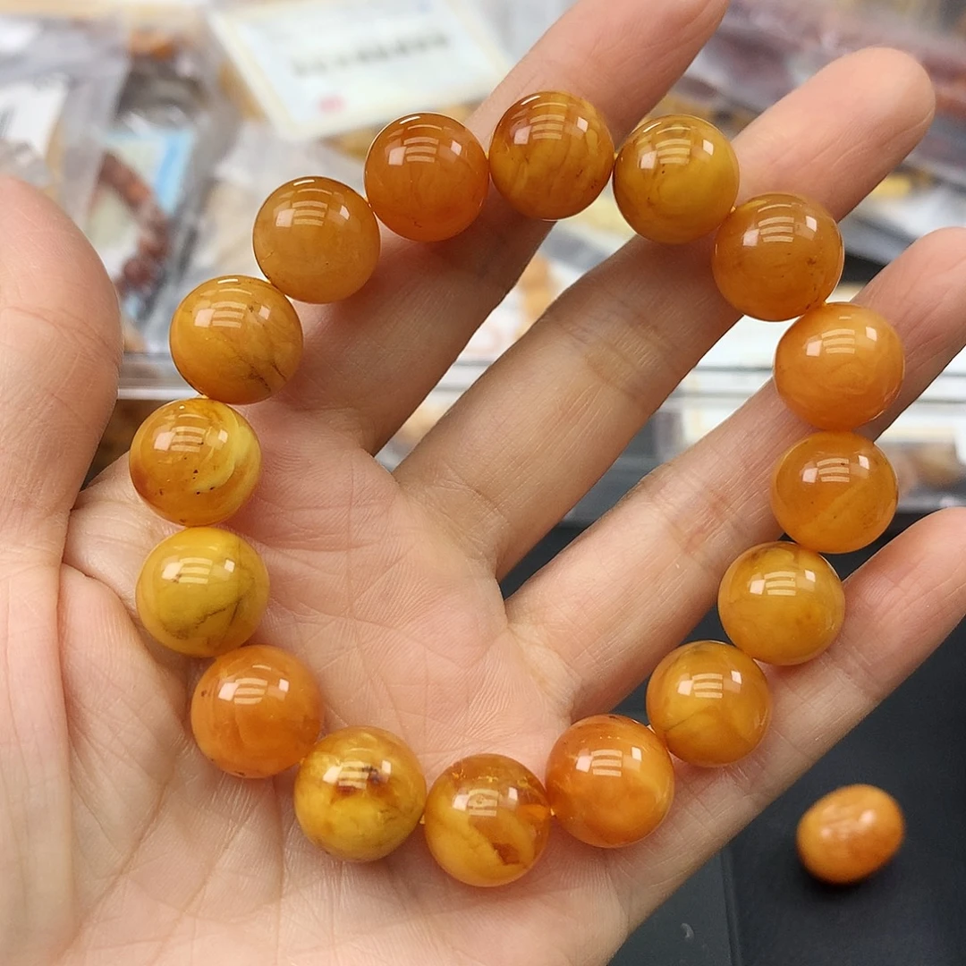 琥珀未镶嵌珠宝奇石