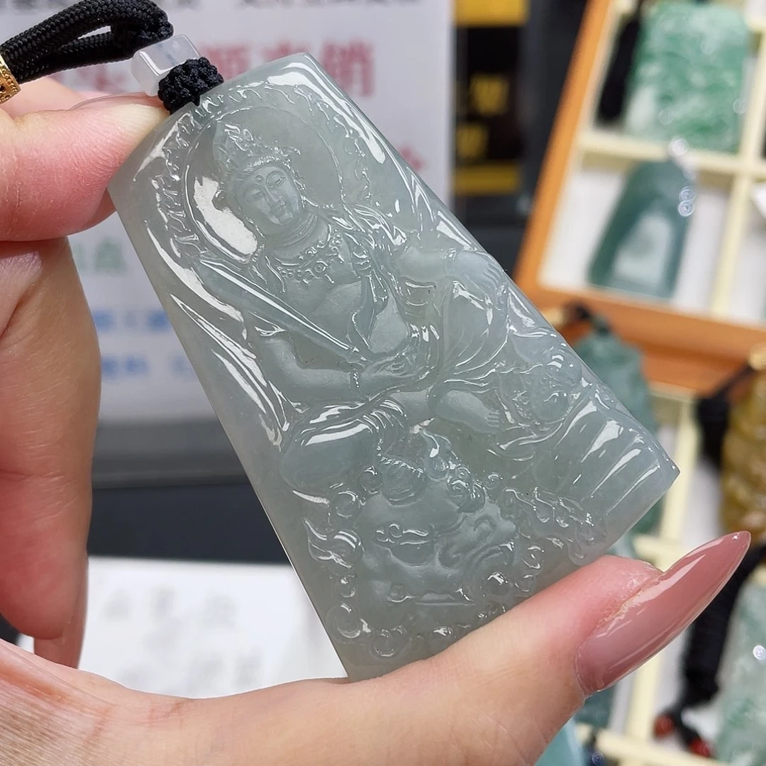 翡翠未镶嵌颈饰1258856688