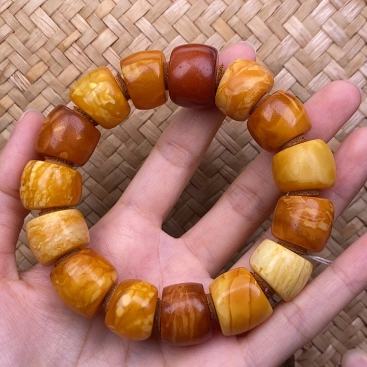 琥珀未镶嵌裸石蜜蜡M