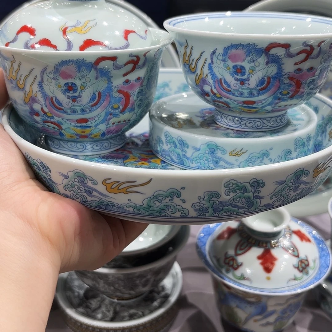 瓷片景德镇瓷器精品展示