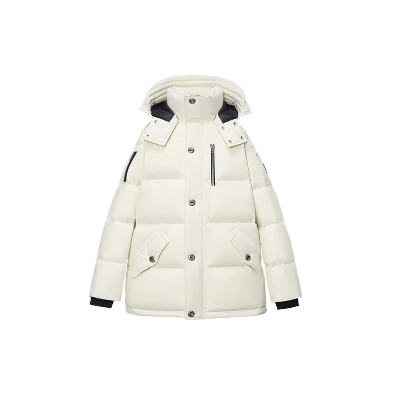 加拿大风【5级御寒】冬季情侣户外重磅90白鹅绒服5防滑雪服24918