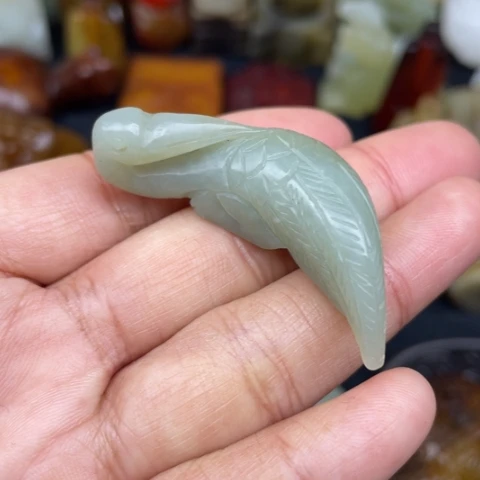 和田玉未镶嵌颈饰93
