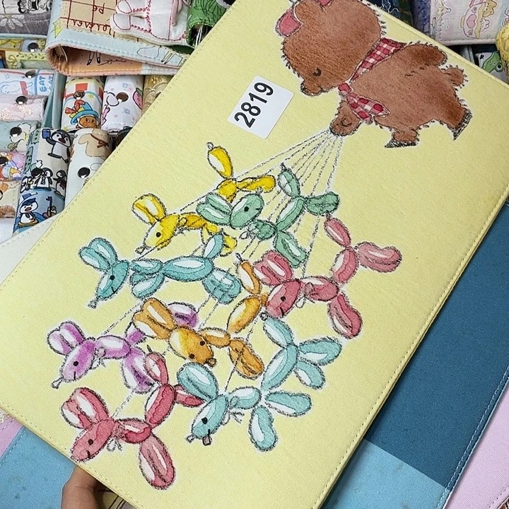 织绣A5 活页不加纸打孔2819