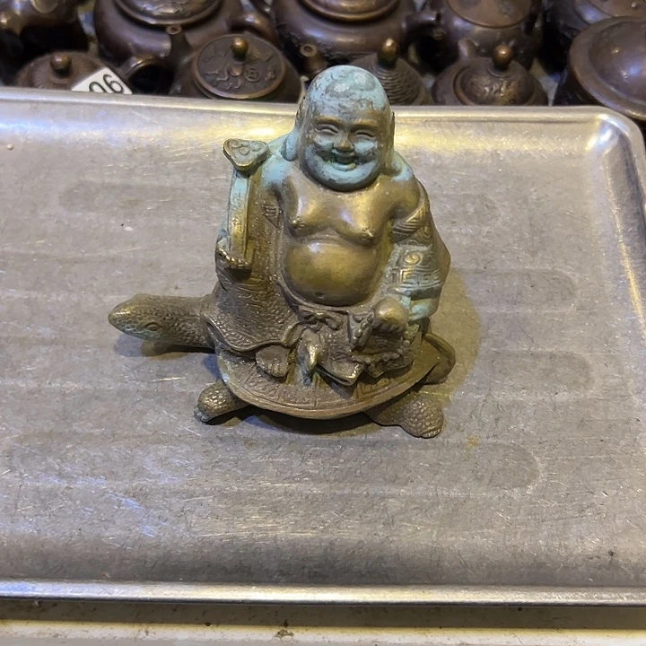 小***腾黄铜摆件，文房摆件