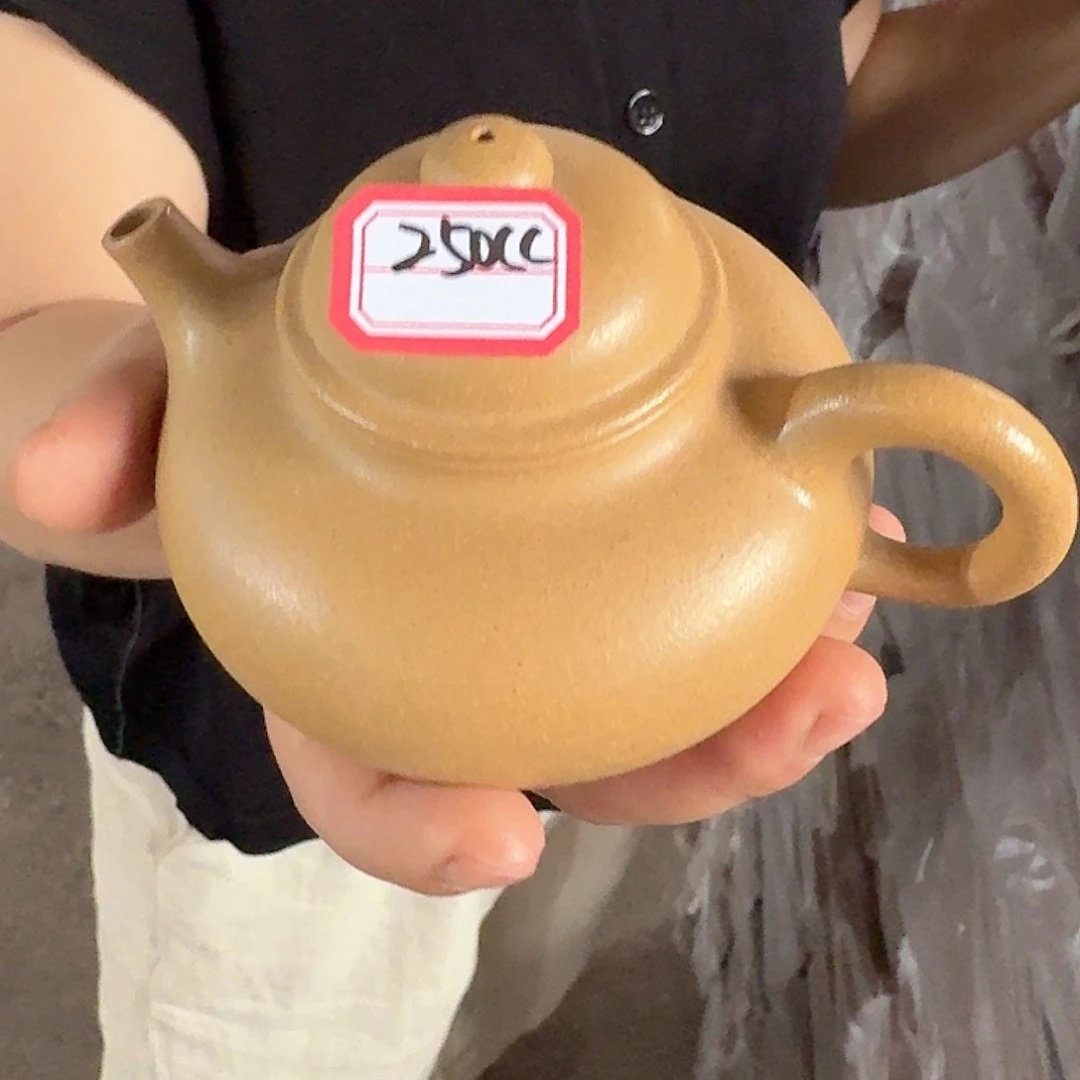 茶壶紫砂黄龙山原矿黄金段250