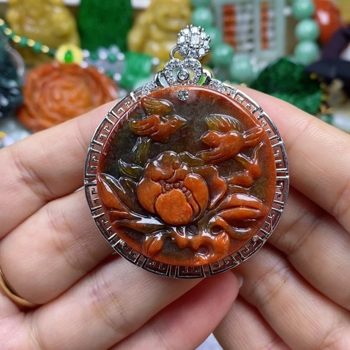 翡翠吊坠(不含链)未镶嵌