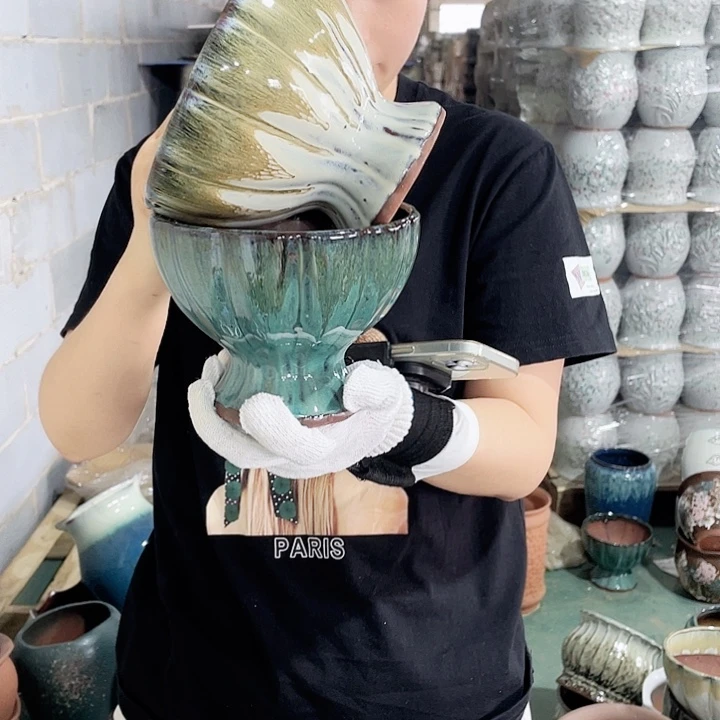 红陶瑕疵高13/15两个