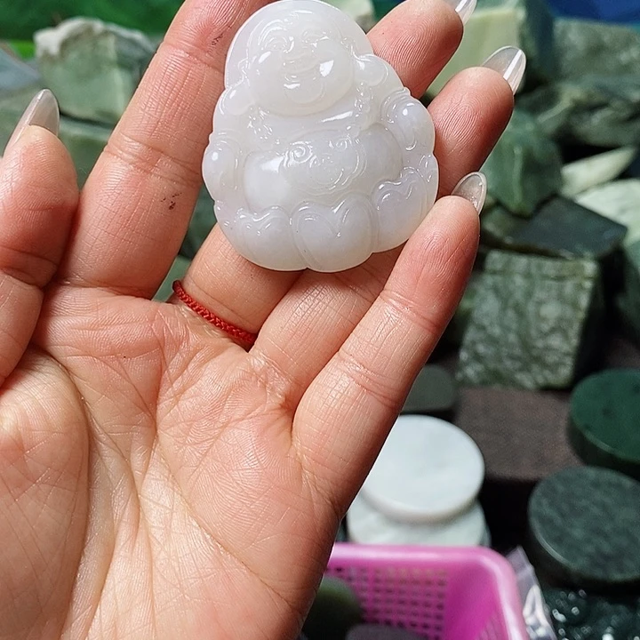和田玉（糖玉）手链未镶嵌摩****奶