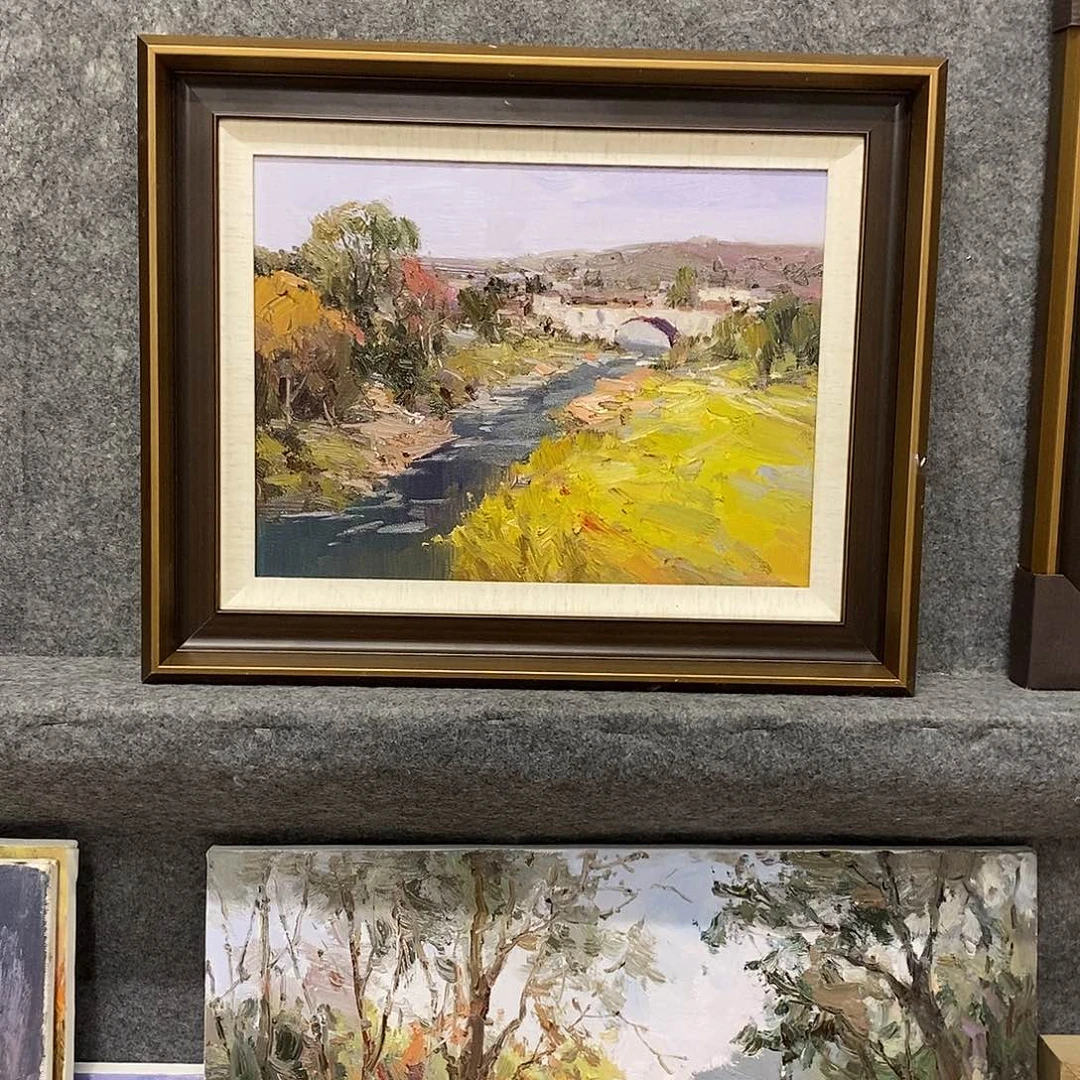 油画带外框画芯尺寸40x30cm