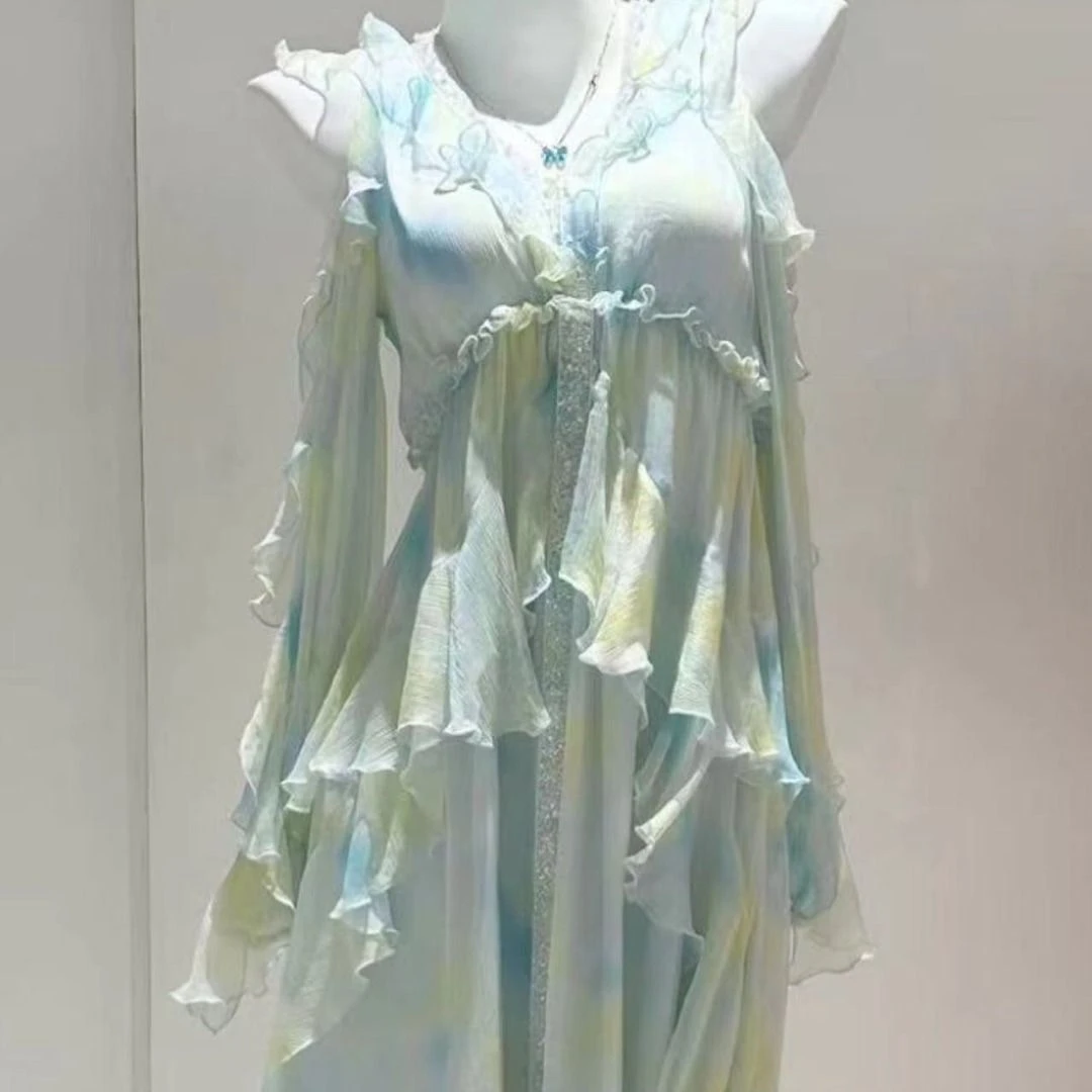 桑蚕丝连衣裙7E-01