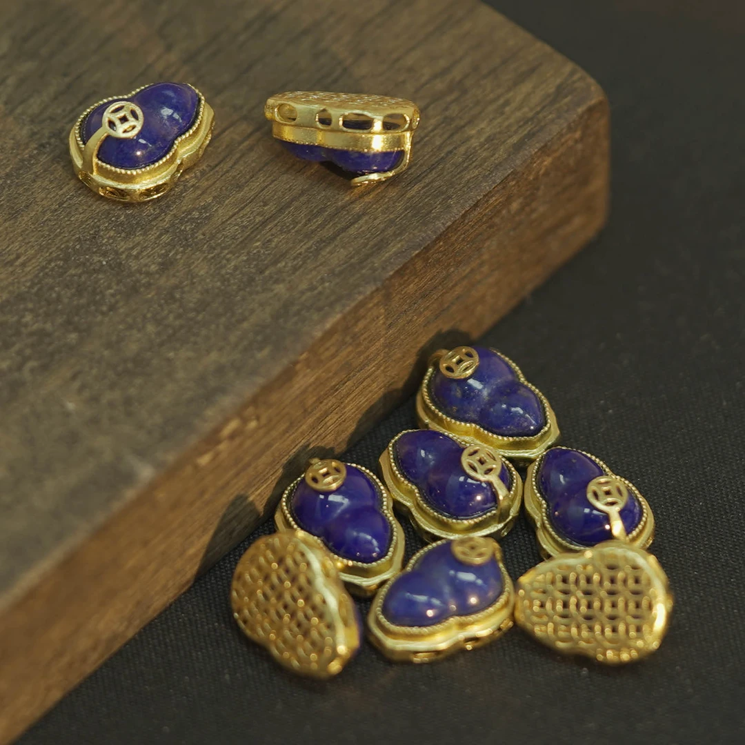 925银银制品 【发1个】银饰散珠DIY文玩珠宝PJ138