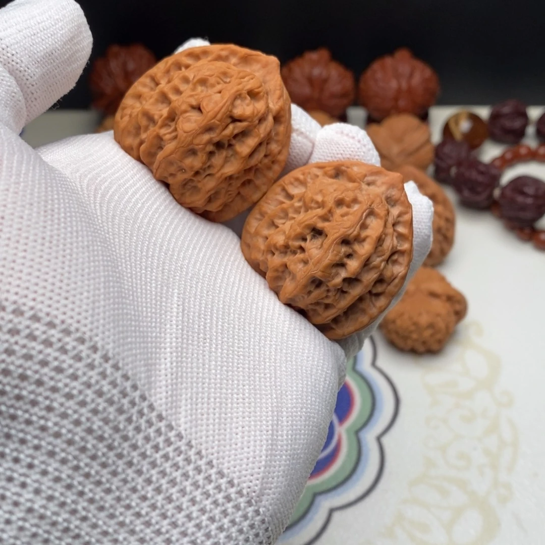 把件文玩核桃39全品佛肚