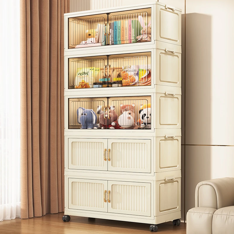 【85面宽】MS 儿童卧室杂物零食收纳家用高颜值收纳柜杂物储物柜 HZ