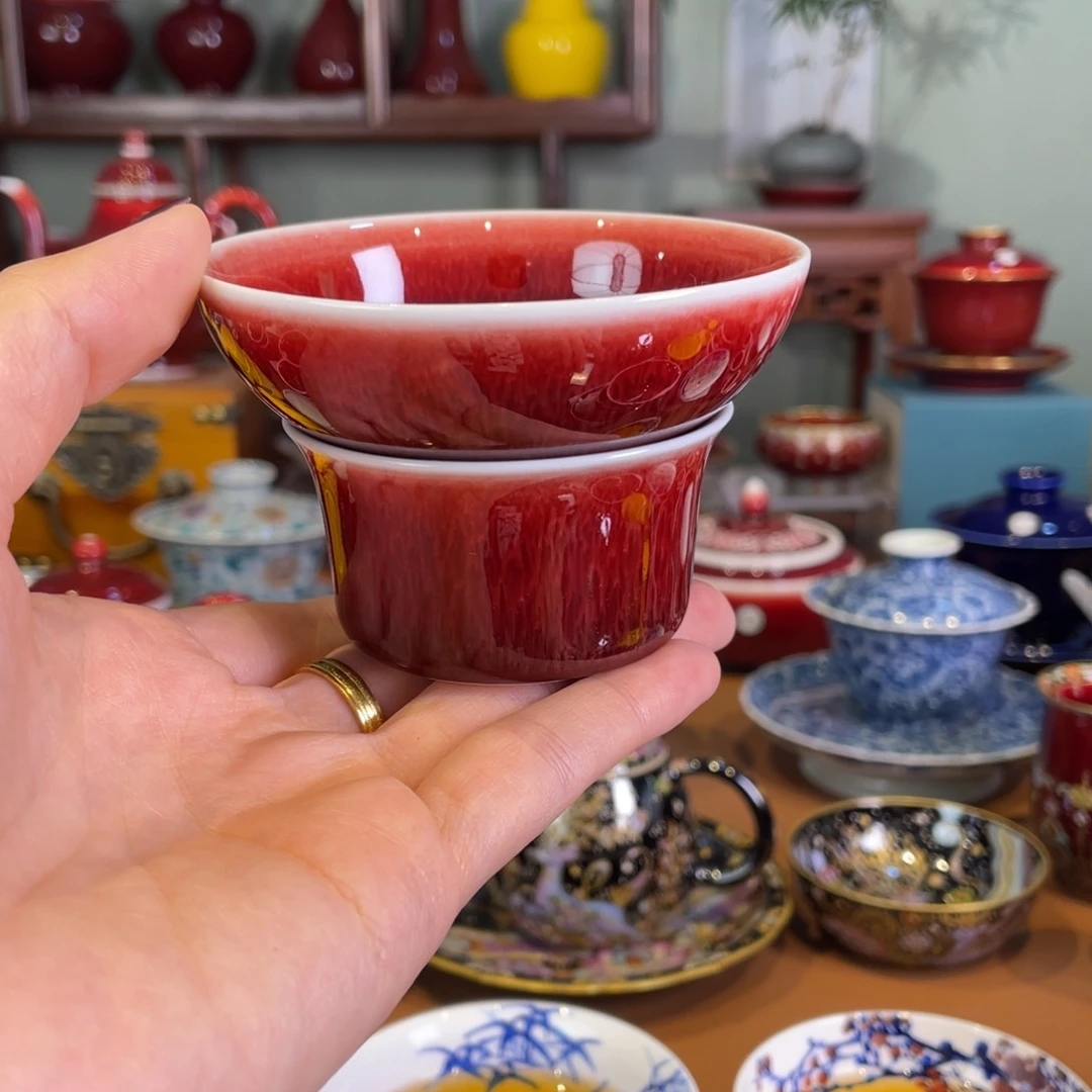 清欢雅玩原矿郎红福利茶漏