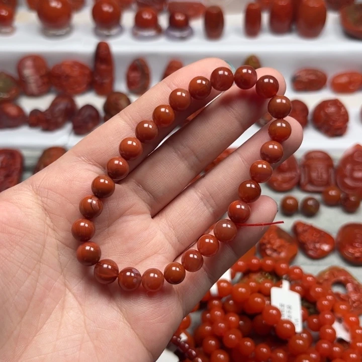 未镶嵌手串南红玛瑙