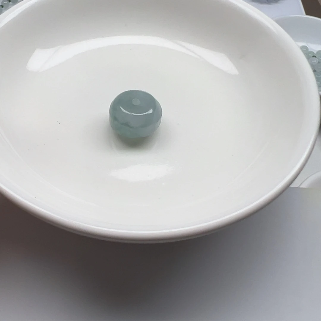 翡翠散珠書****刀纯天然缅甸翡翠A货卡15.6×10