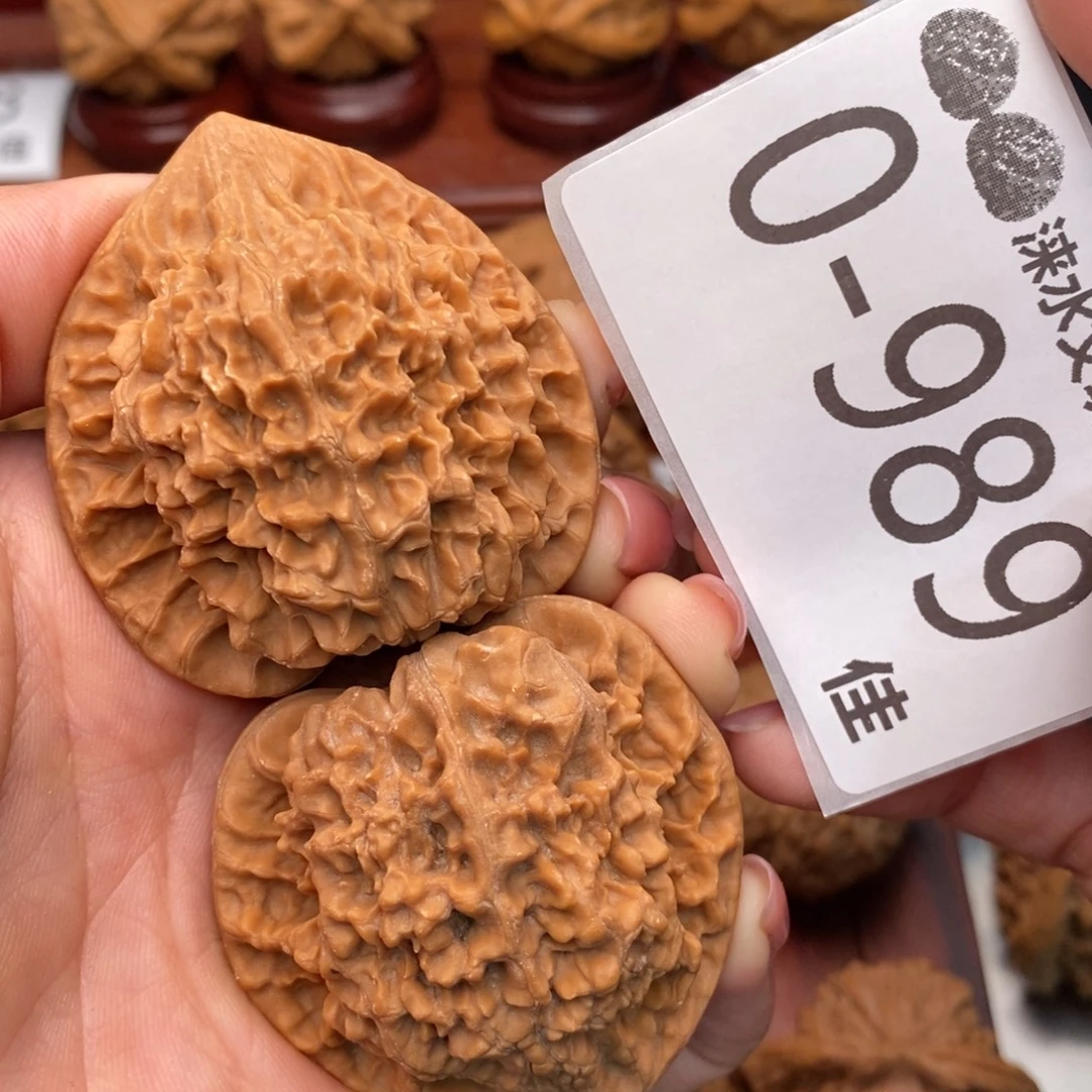 把件文玩核桃46官帽