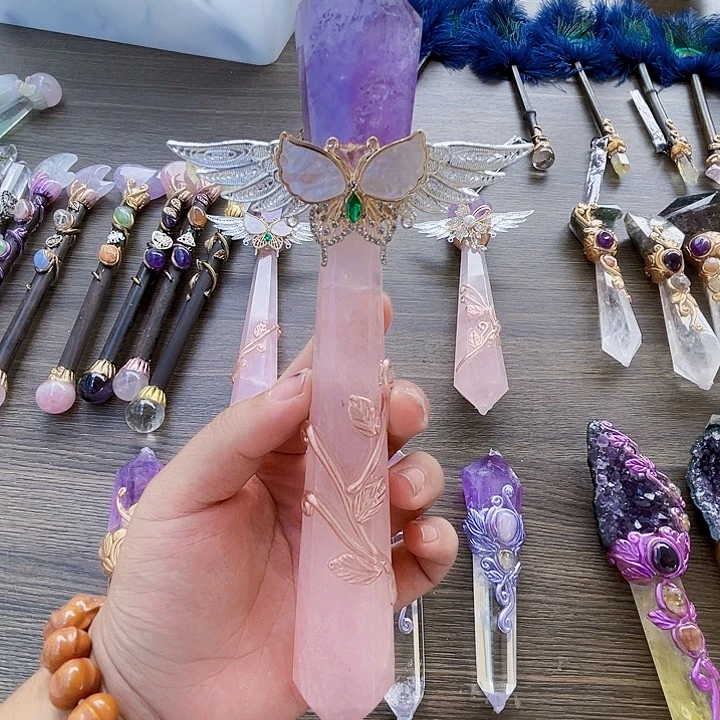 风***椒未镶嵌珠宝半成品水晶水晶