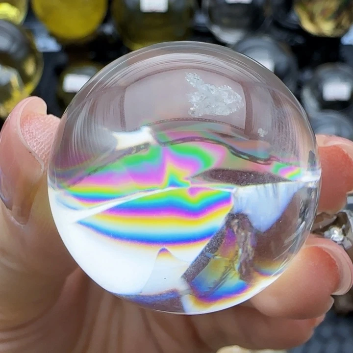 天然水晶球A18未镶嵌水晶