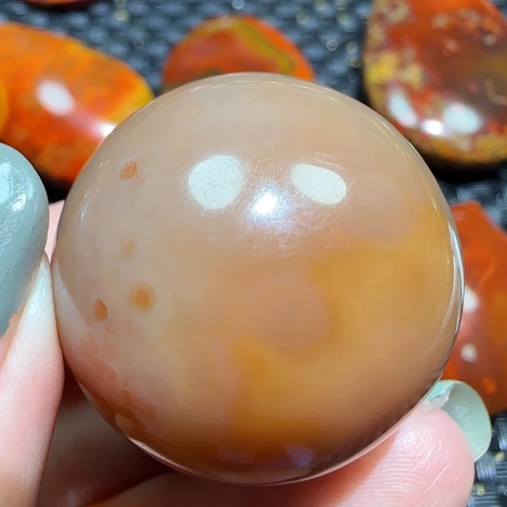 祥***9玛瑙/玉髓未镶嵌吊坠