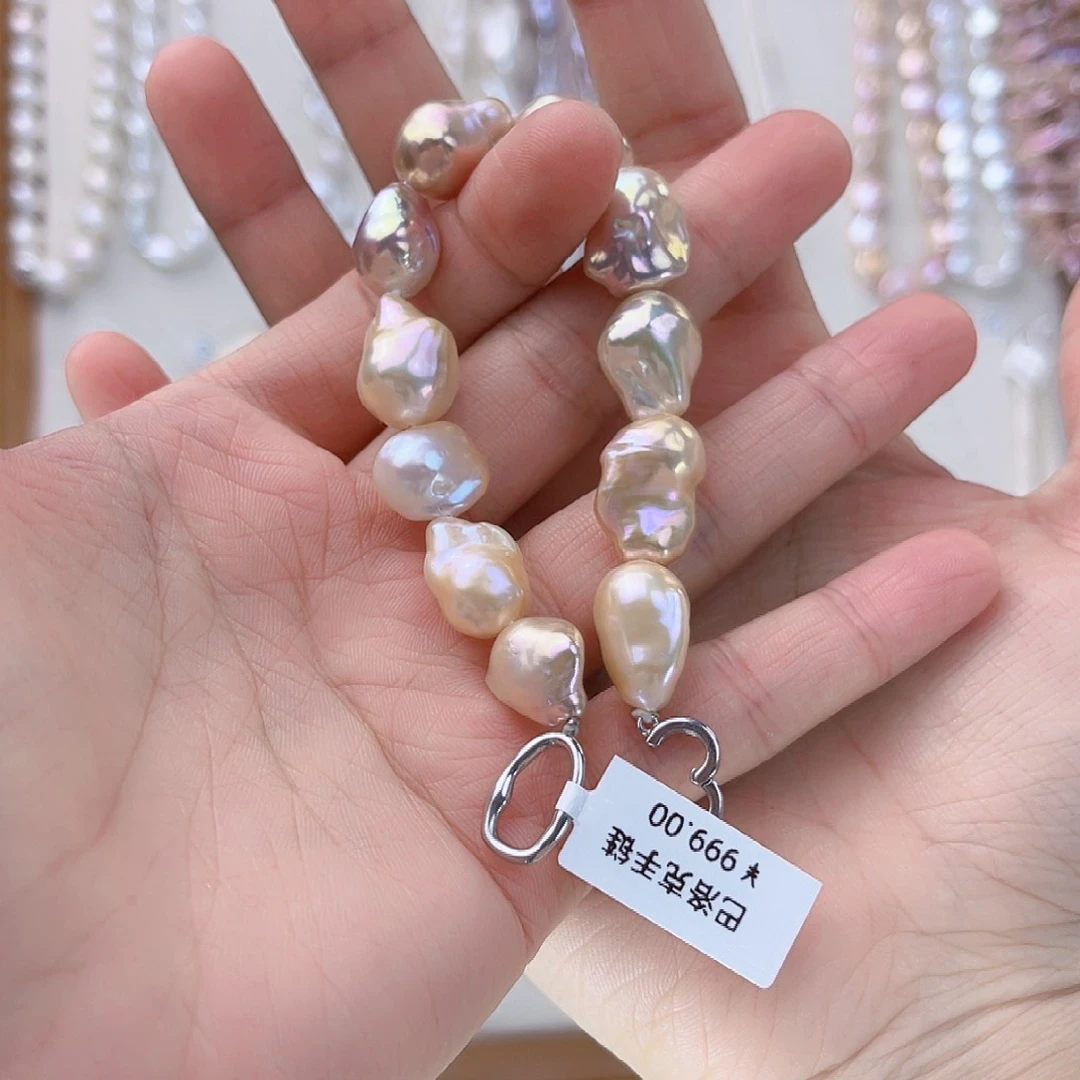 淡水珍珠手链未镶嵌御*