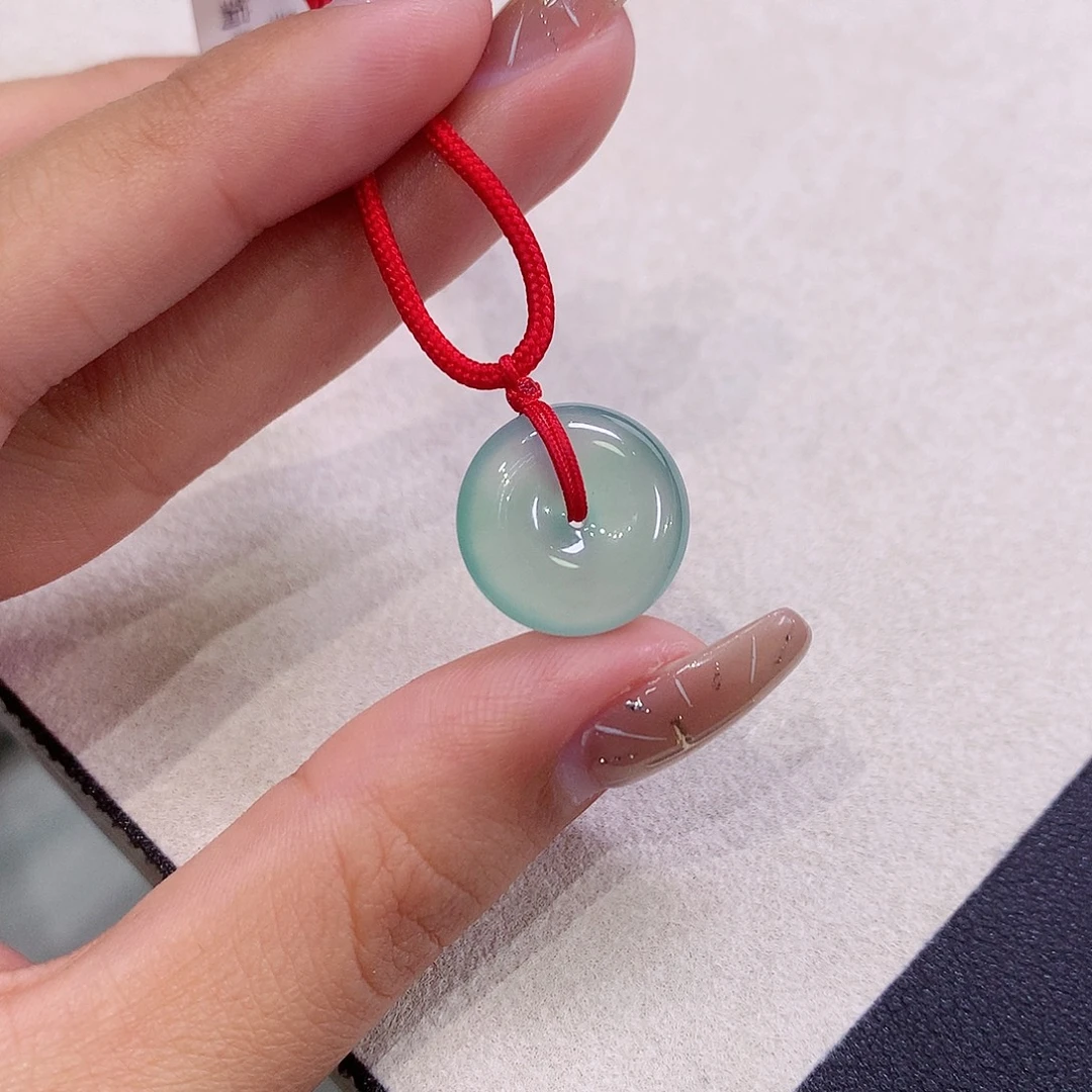 翡翠未镶嵌吊坠(不含链)15.7-5.6