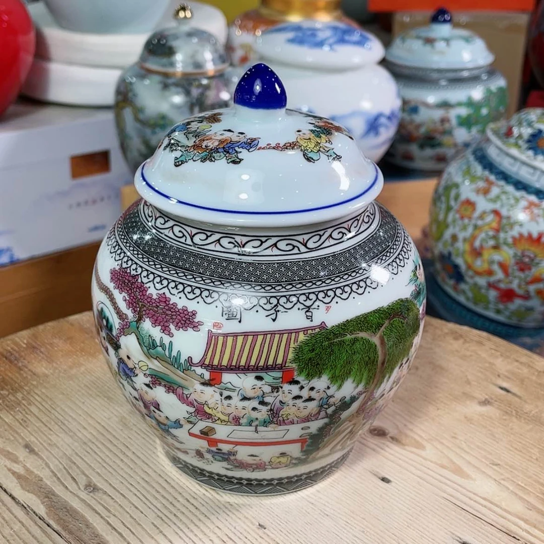 【闪购商品】罐陶瓷茶叶罐密封罐