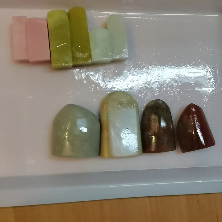 青田石印石叶****肥各种印石章料搭配总共10个