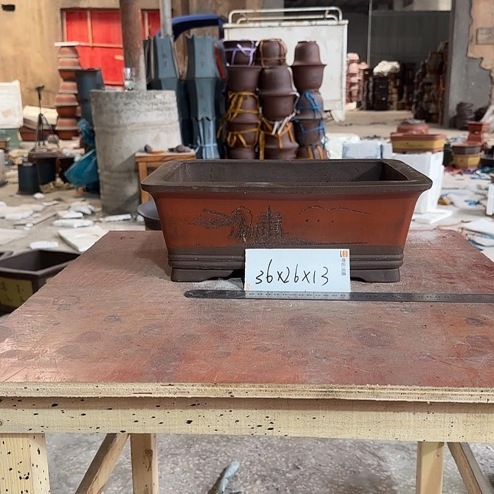 花盆紫砂花盆盆景盆