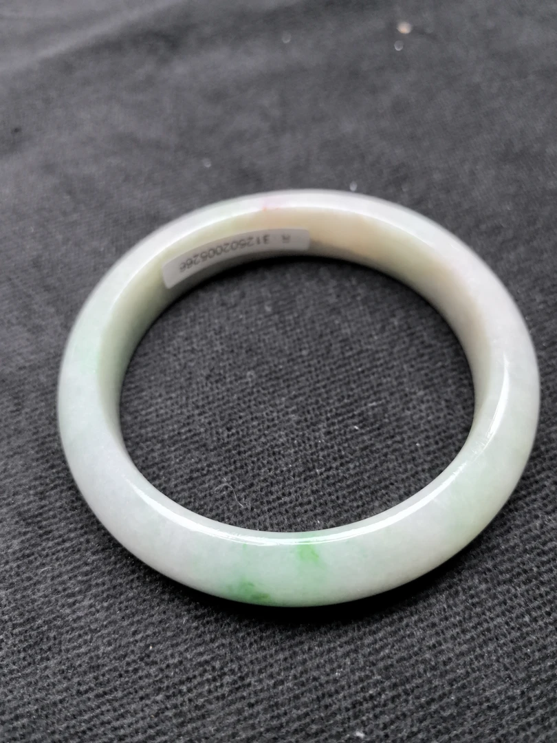 缅甸天然翡翠手镯0037