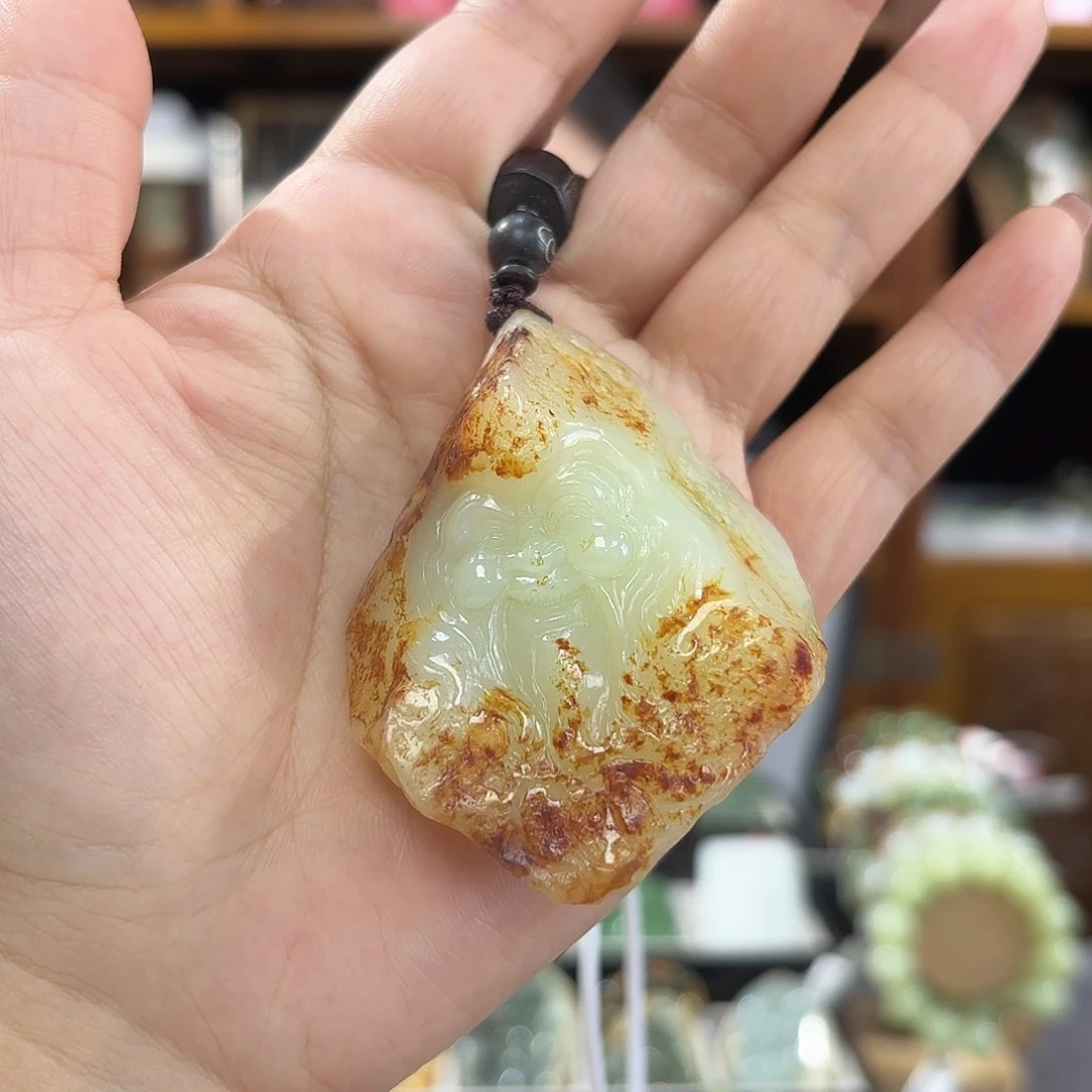 和田玉把件未镶嵌