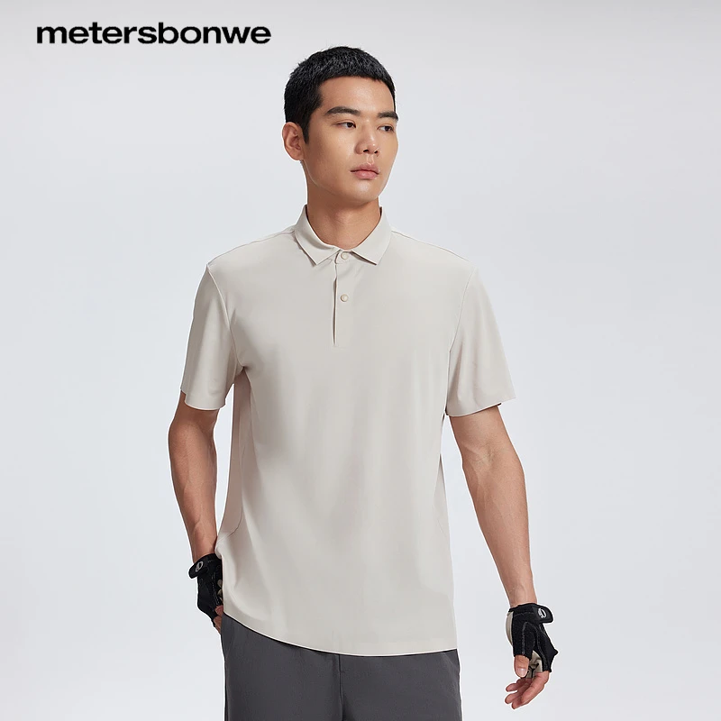 美特斯邦威舒适polo衫男2025春新款运动户外经典舒适短袖男712239