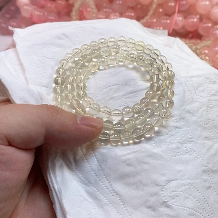 水晶手链未镶嵌困*